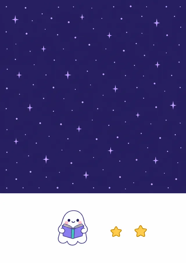 Книжный призрак — вариант 2 — превью закладки